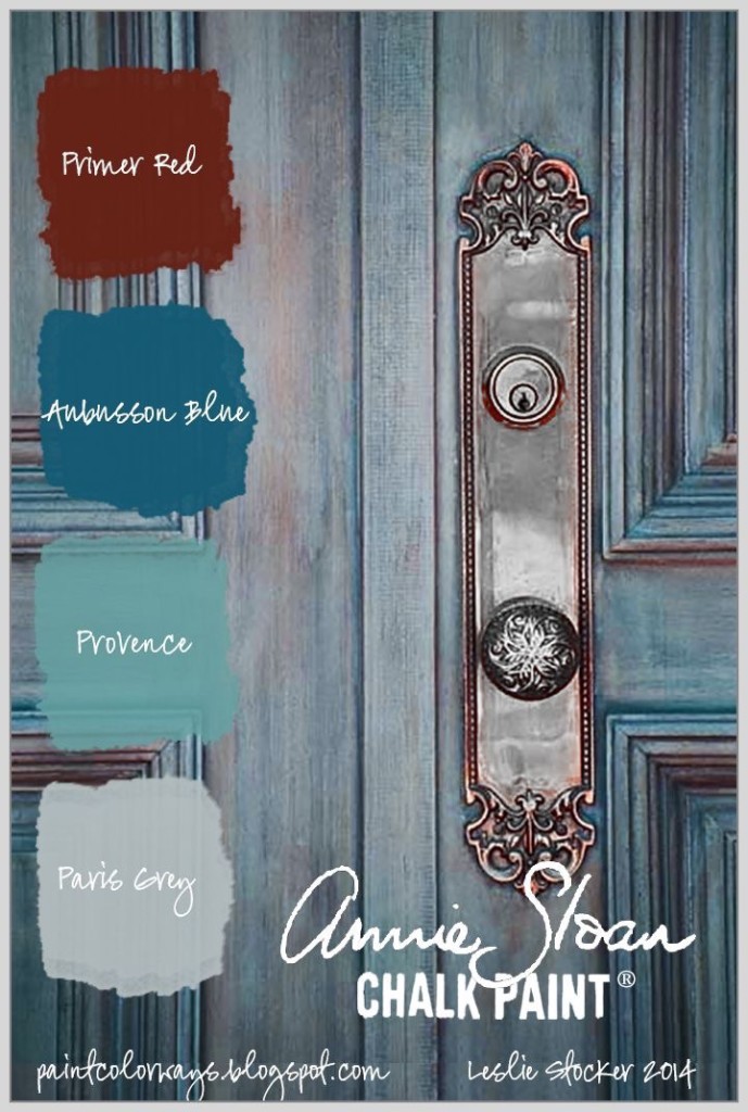 "Paint Colorways- Layering Annie Sloan Paint Brings Out Dreamy Results!"